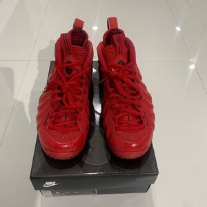 Size  9 Nike Air Foamposite Pro Gym Red 624041-603